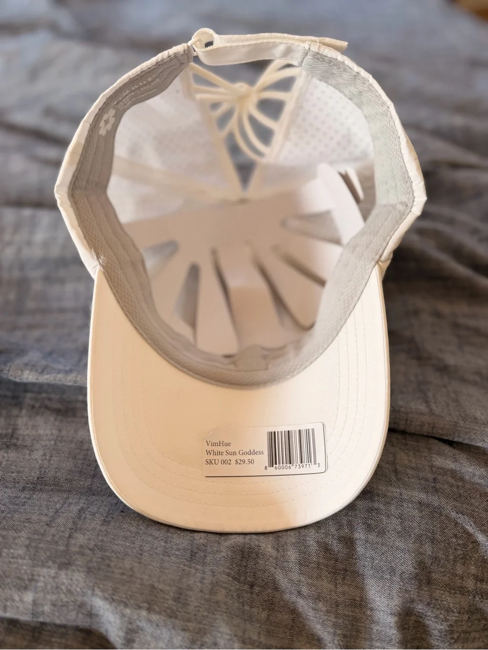 VimHue White Sun Goddess Hat